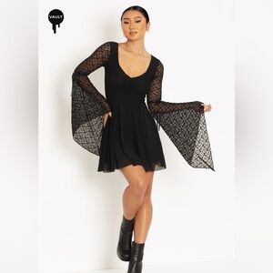 BlackMilk Lace Spectre Dress **VAULT ITEM**